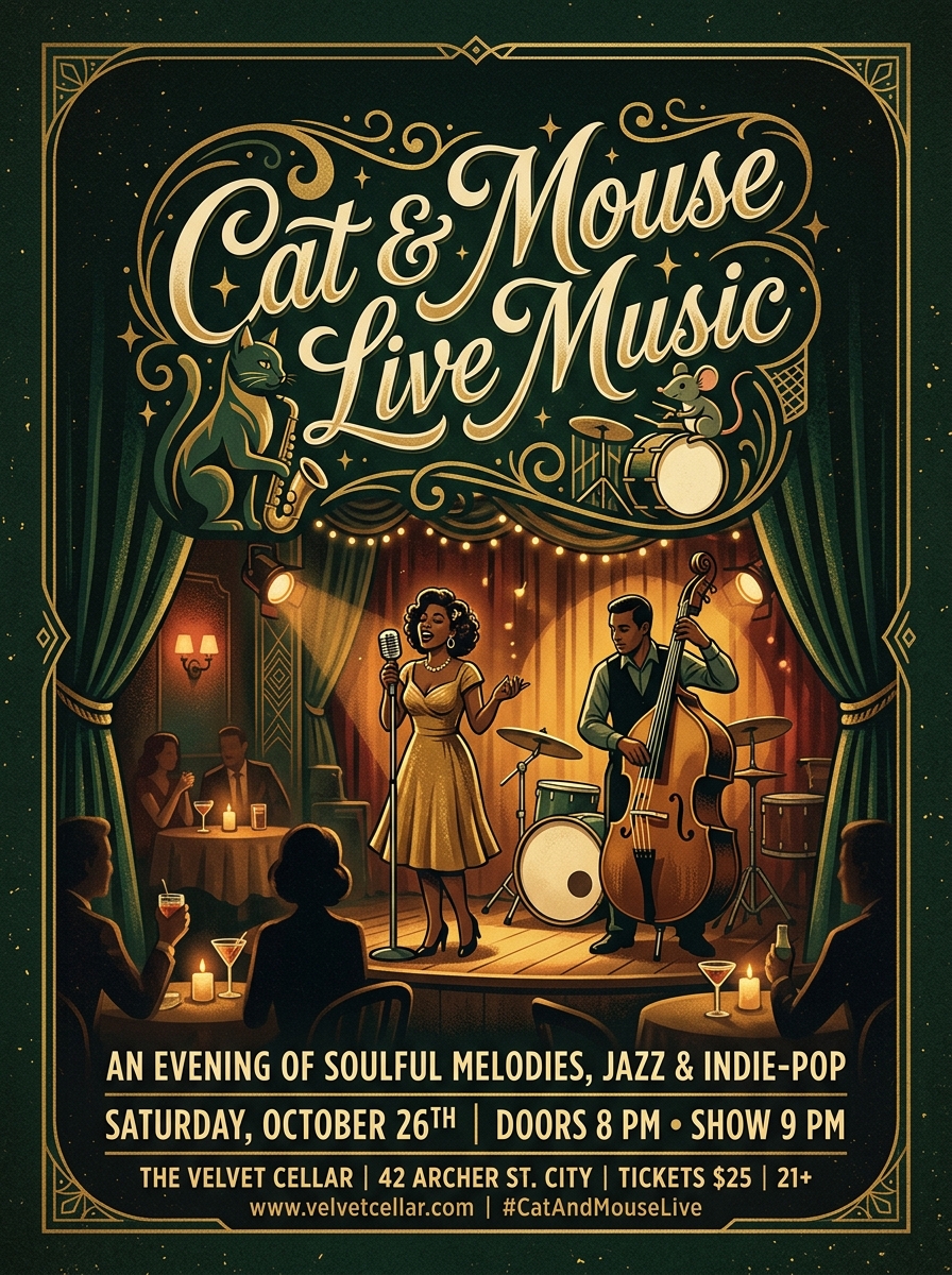 Fixture Live 049 - Cat Mouse