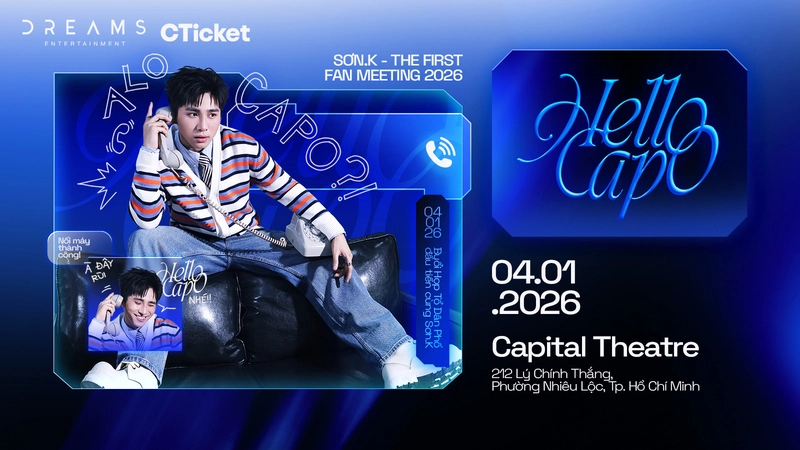 Sơn.K - The First Fan Meeting 2026: Hello Capo